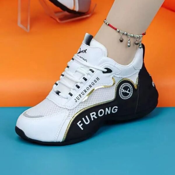 Giant hibiscus Apache autumn and winter sports leisure breathable and versatile soft sole invisible height-increasing shock absorbing shoes pair